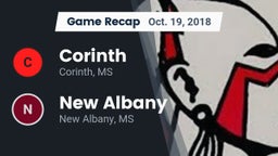 Recap: Corinth  vs. New Albany  2018