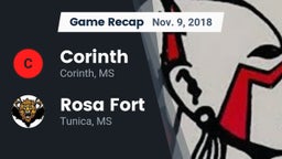 Recap: Corinth  vs. Rosa Fort  2018