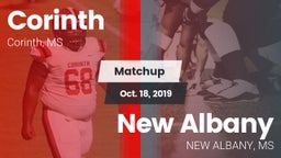 Matchup: Corinth vs. New Albany 2019
