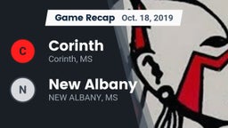 Recap: Corinth  vs. New Albany 2019