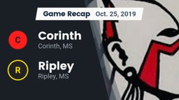 Recap: Corinth  vs. Ripley  2019