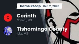 Recap: Corinth  vs. Tishomingo County  2020