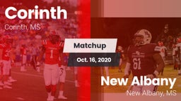 Matchup: Corinth vs. New Albany  2020