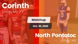 Matchup: Corinth vs. North Pontotoc  2020