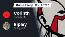 Recap: Corinth  vs. Ripley  2022