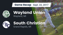 Recap: Wayland Union  vs. South Christian  2017