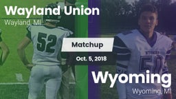 Matchup: Wayland vs. Wyoming  2018