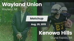 Matchup: Wayland vs. Kenowa Hills  2019