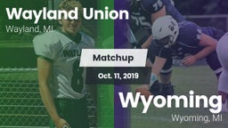 Matchup: Wayland vs. Wyoming  2019