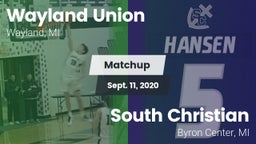 Matchup: Wayland vs. South Christian  2020