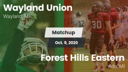 Matchup: Wayland vs. Forest Hills Eastern  2020
