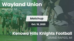 Matchup: Wayland vs. Kenowa Hills Knights Football 2020