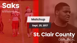 Matchup: Saks vs. St. Clair County  2017