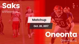 Matchup: Saks vs. Oneonta  2017