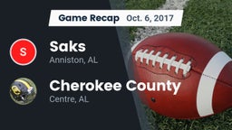 Recap: Saks  vs. Cherokee County  2017