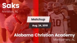 Matchup: Saks vs. Alabama Christian Academy  2018