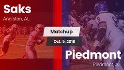 Matchup: Saks vs. Piedmont  2018