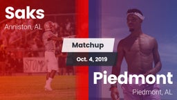Matchup: Saks vs. Piedmont  2019
