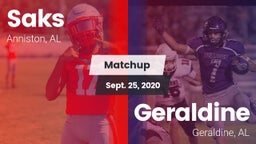 Matchup: Saks vs. Geraldine  2020