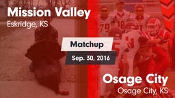 Matchup: Mission Valley vs. Osage City  2016
