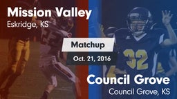 Matchup: Mission Valley vs. Council Grove  2016