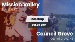 Matchup: Mission Valley vs. Council Grove  2017