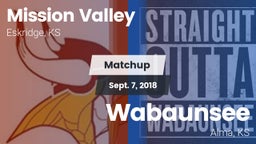 Matchup: Mission Valley vs. Wabaunsee  2018