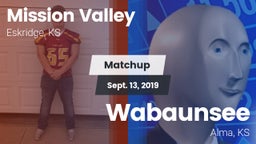 Matchup: Mission Valley vs. Wabaunsee  2019