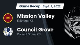 Recap: Mission Valley  vs. Council Grove  2022