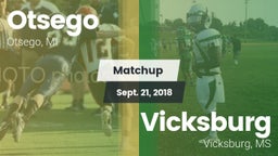 Matchup: Otsego vs. Vicksburg  2018