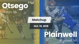 Matchup: Otsego vs. Plainwell  2018