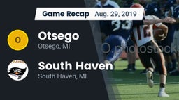 Recap: Otsego  vs. South Haven  2019
