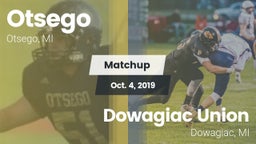 Matchup: Otsego vs. Dowagiac Union 2019