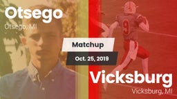 Matchup: Otsego vs. Vicksburg  2019