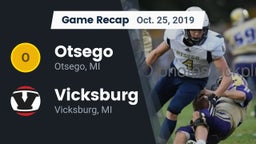 Recap: Otsego  vs. Vicksburg  2019