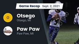 Recap: Otsego  vs. Paw Paw  2021