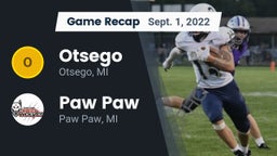 Recap: Otsego  vs. Paw Paw  2022