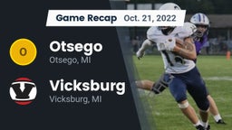 Recap: Otsego  vs. Vicksburg  2022
