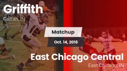 Matchup: Griffith vs. East Chicago Central  2016