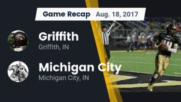 Recap: Griffith  vs. Michigan City  2017