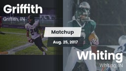 Matchup: Griffith Middle vs. Whiting  2017