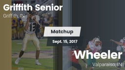 Matchup: Griffith Senior vs. Wheeler  2017