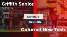 Matchup: Griffith Senior vs. Calumet New Tech  2018