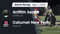 Recap: Griffith Senior  vs. Calumet New Tech  2018