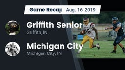 Recap: Griffith Senior  vs. Michigan City  2019