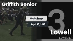 Matchup: Griffith Senior vs. Lowell  2019