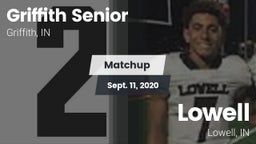 Matchup: Griffith Senior vs. Lowell  2020