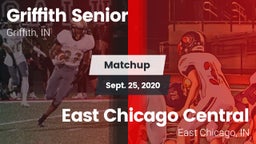 Matchup: Griffith Senior vs. East Chicago Central  2020