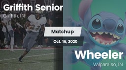 Matchup: Griffith Senior vs. Wheeler  2020