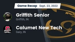 Recap: Griffith Senior  vs. Calumet New Tech  2022